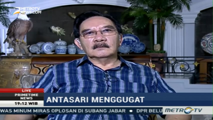 Kapolri Nilai Kasus SMS Gelap Sulit Diungkap, Ini Kata Antasari