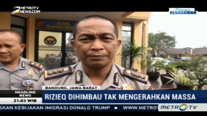 Rizieq Shihab Diperiksa sebagai Tersangka Pekan Depan