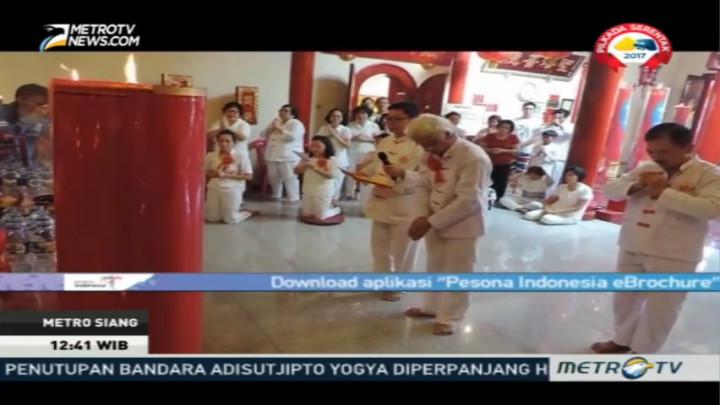 Warga Tionghoa di Bitung Gelar Ritual Cie Sin