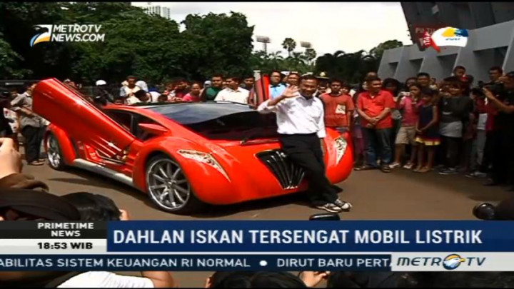 Dahlan Iskan Tersengat Mobil Listrik