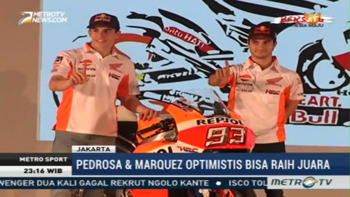 Marquez & Pedrosa Sapa Penggemar di Jakarta
