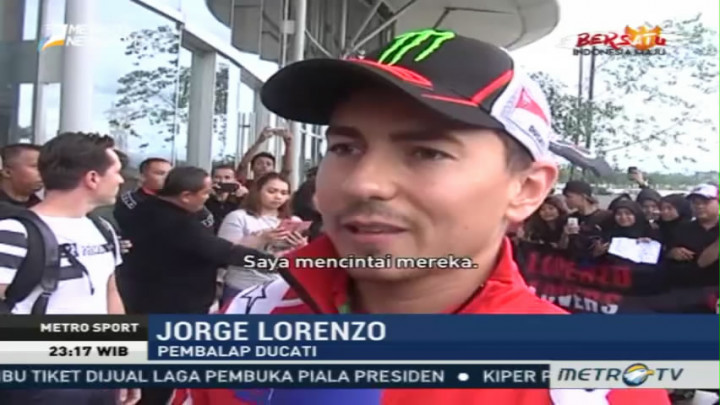 Lorenzo Sebut Indonesia Rumah Keduanya