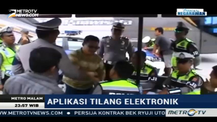 Uji Coba E-Tilang di Tol Cipali