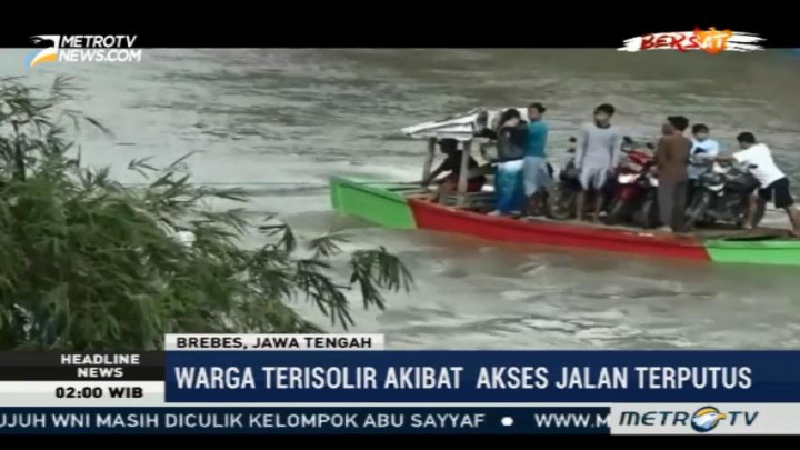 Dua Jembatan di Brebes Ambruk, Aktivitas Warga Terganggu