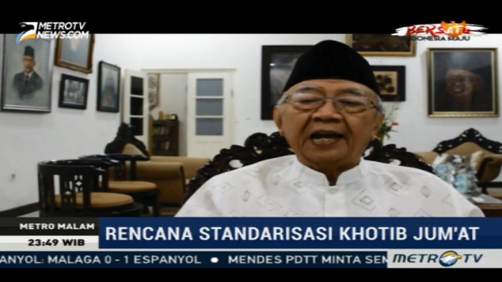 Gus Solah: Sertifikasi Khatib Sebaiknya Dibicarakan Bersama