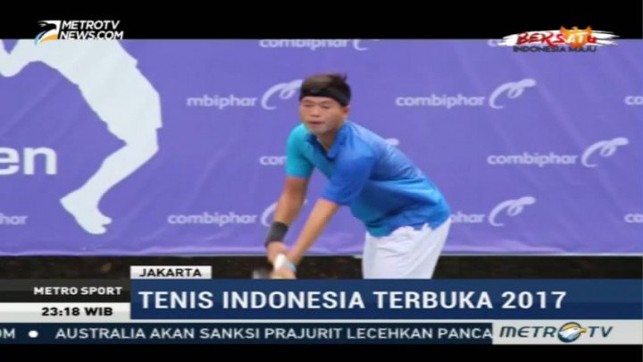 David Agung Dikalahkan Petenis Prancis Enzo Couacaud