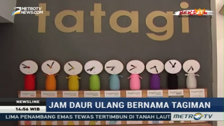 Tagiman, Jam Unik dari Barang Bekas