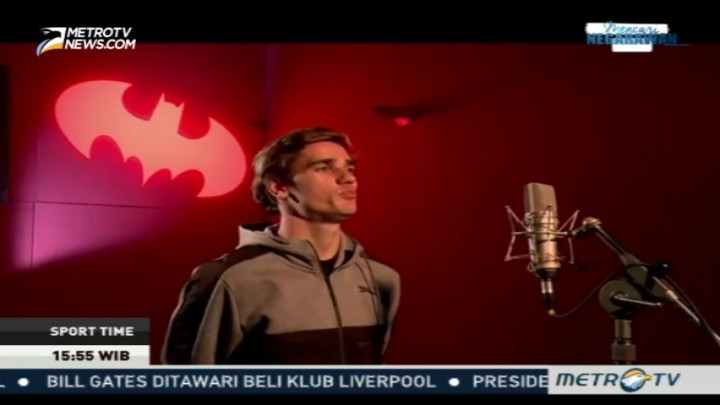 Griezmann Perankan Tokoh Superman