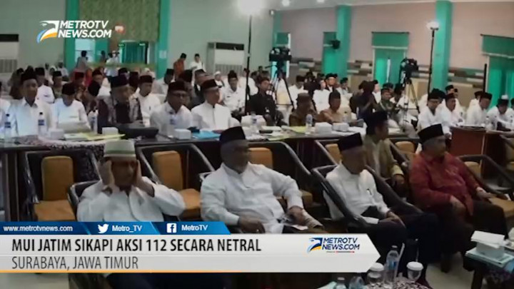 MUI Jatim Imbau Aksi 112 Jaga Persatuan