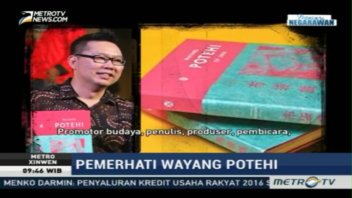 Mengenal Ardian Purwoseputro, Pemerhati Wayang Potehi