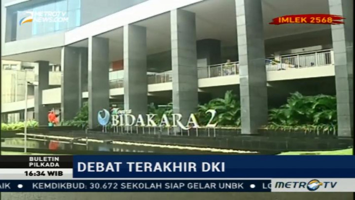 Begini Pengamanan Debat Ketiga Pilkada DKI