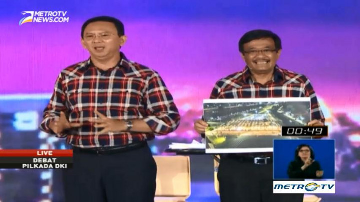 Ahok: Paslon 1 dan 3 Ibarat Om Tante yang Rusak Aturan