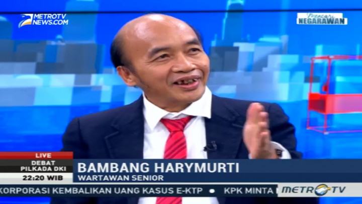 Bambang Harymurti: Debat Ketiga Kurang Menarik