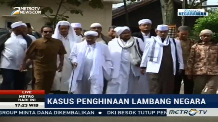 Rizieq Shihab Masih Menjalani Pemeriksaan di Polda Jabar