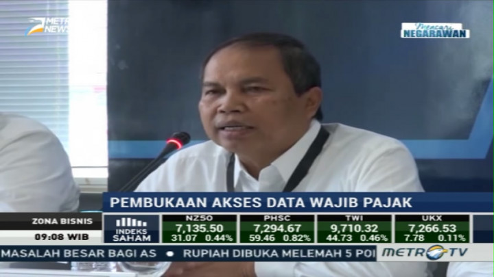 Ditjen Pajak Luncurkan Aplikasi Pembukaan Rahasia Bank