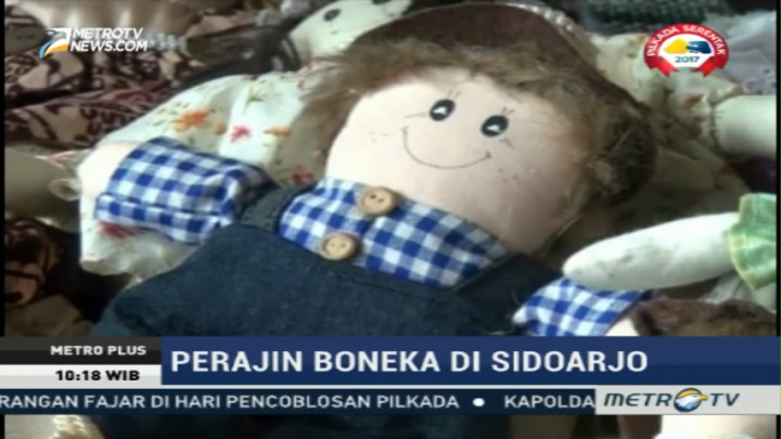 Boneka Ramah Lingkungan dari Sidoarjo untuk Hari Valentine