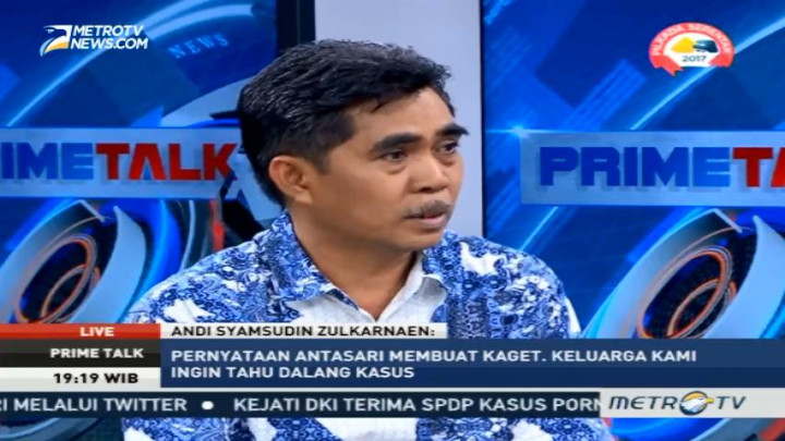 Adik Nasrudin Kaget Antasari Sebut Nama SBY dan HT