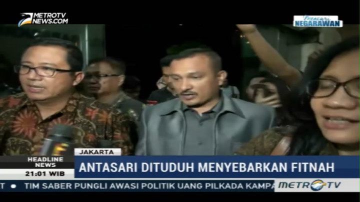 SBY Laporkan Balik Antasari ke Bareskrim