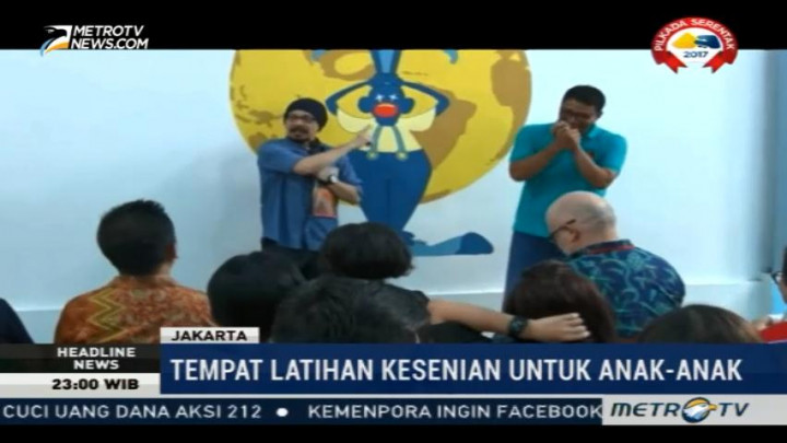 Kick Andy Foundation Dirikan Tempat Latihan Kesenian Bagi Anak