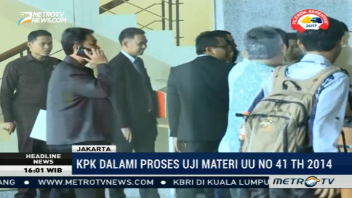 KPK Periksa Empat Hakim MK Soal Kasus Patrialis Akbar