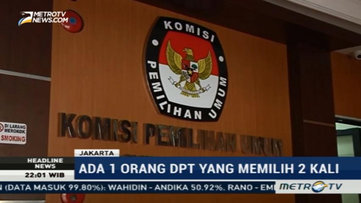 Seorang Pemilih Coblos Dua Kali di Salah Satu TPS Jakarta