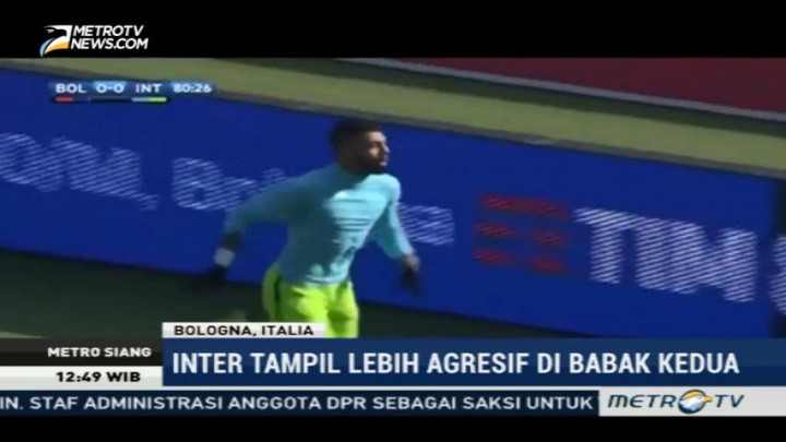 Inter Milan Raih Kemenangan di Kandang Bologna