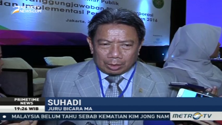 MA Tak Dapat Keluarkan Fatwa Soal Ahok