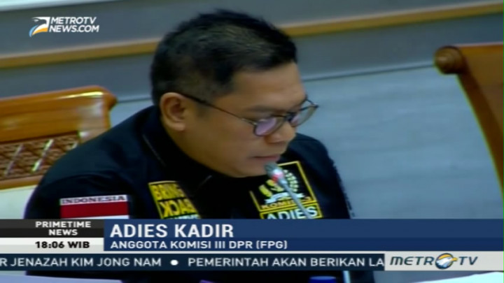 Komisi III DPR Menyoal Penyelidikan Bachtiar Nasir