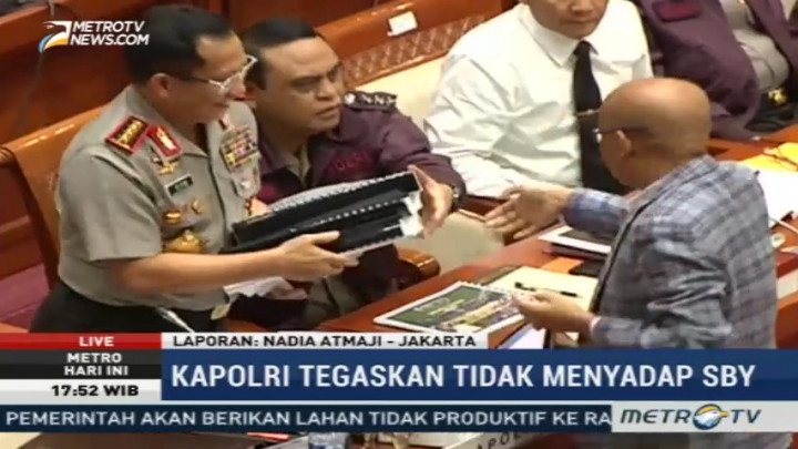 Raker Komisi III-Kapolri Bahas Antasari Hingga Penyadapan SBY
