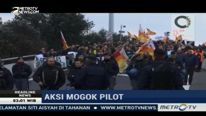 Pilot Gelar Aksi Mogok Kerja, Ratusan Penumpang Telantar