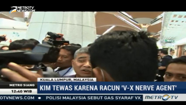 Polisi Malaysia Sebut Kim Jong-nam Tewas Akibat Racun VX Nerve Agent