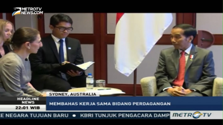 Presiden Terima Kunjungan Premier New South Wales