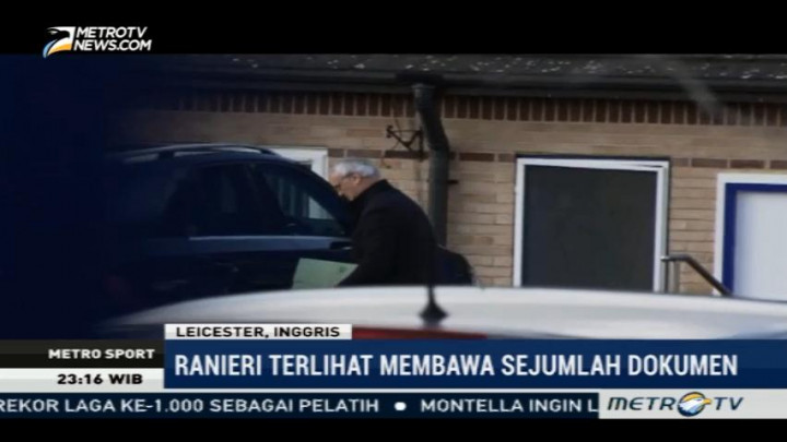 Ranieri Tinggalkan Markas Latihan Leicester City