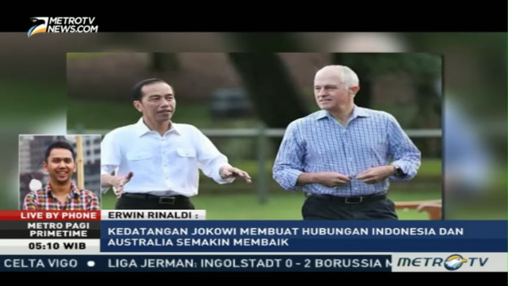 Kedatangan Jokowi Buat Hubungan RI-Australia Membaik