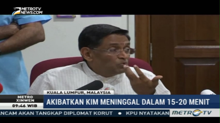 Dosis dalam Racun Kim Jong-nam Sangat Tinggi