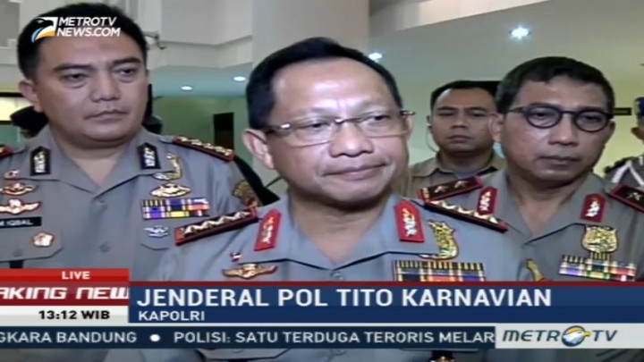 Kapolri: Pelaku Teror di Bandung Anggota Kelompok Jamaah Ansharut Daulah