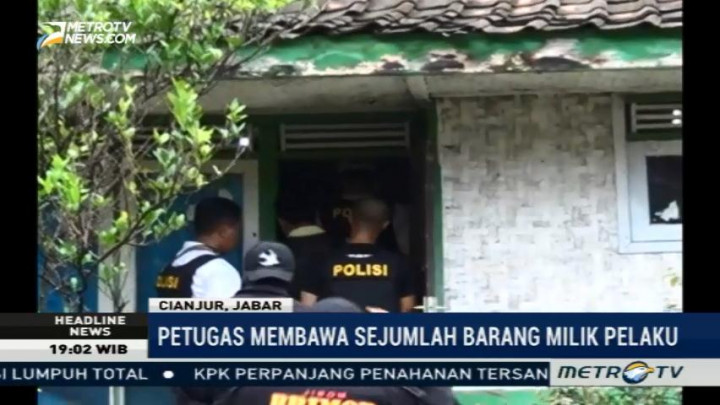 Rumah Kontrakan Pelaku Teror Bom di Bandung Digeledah