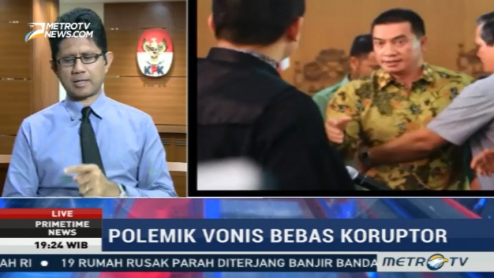 KPK Pertanyakan Vonis Bebas Bupati Rokan Hulu