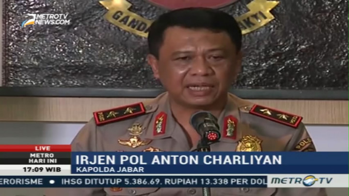 Polda Jabar Selidiki Jaringan Pelaku Bom Bandung