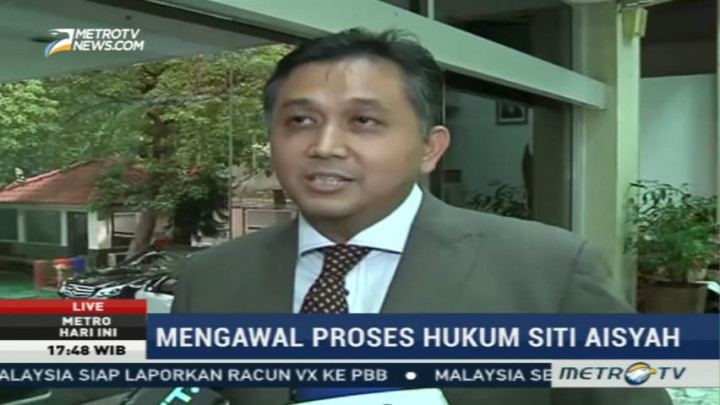 Berkas Siti Aisyah Dilimpahkan ke Pengadilan