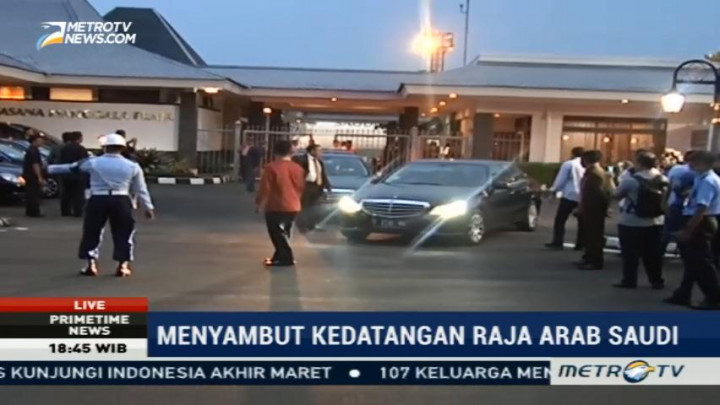Rombongan Kedua Arab Saudi Tiba di Bandara Halim