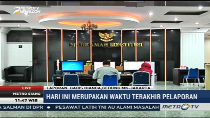 MK Terima 48 Pengajuan Permohonan Sengketa Pilkada