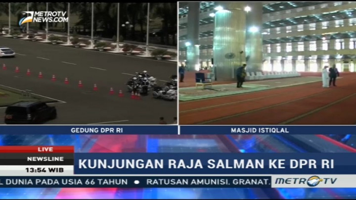 Masjid Istiqlal Jelang Kunjungan Raja Salman