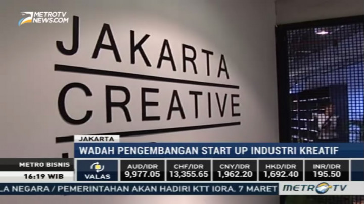 Jakarta Creative Hub, Wadah Pengembangan Start Up Industri Kreatif