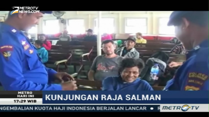 Raja Salman ke Bali, Pengamanan di Pelabuhan Ketapang Diperketat
