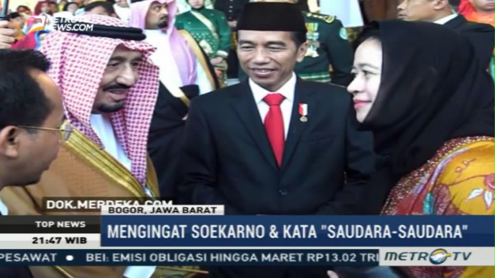 Saat Raja Salman Bertanya Soal Cucu Soekarno