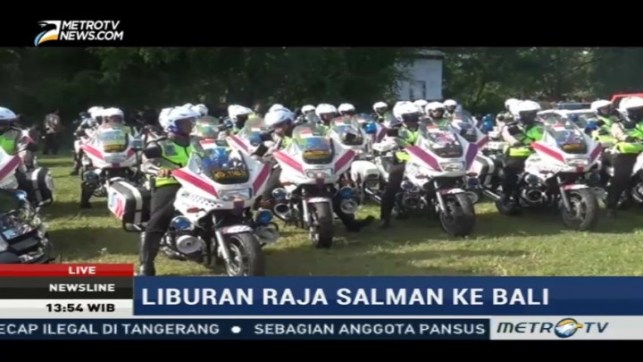 Pasukan Khusus Disiagakan Amankan Raja Salman di Bali