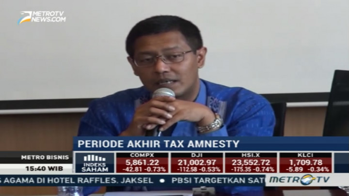 DJP Ingatkan Sanksi Bagi WP yang Mangkir Amnesti Pajak