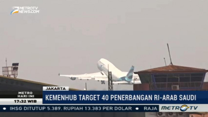 Kemenhub akan Tambah Slot Penerbangan ke Arab Saudi