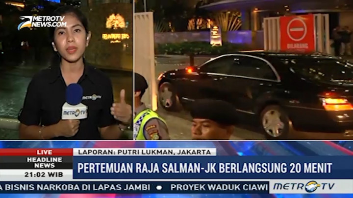 Pertemuan Singkat JK dengan Raja Salman Bahas Komitmen Kerja Sama